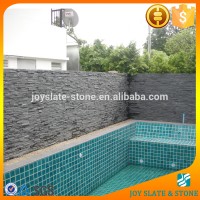 China supplier natural slate ledgestone exterior stone cladding