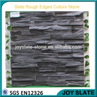 Rough slate wall panel culture stone cladding