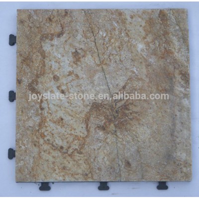 hot sale DIY interlocking outdoor stone tiles