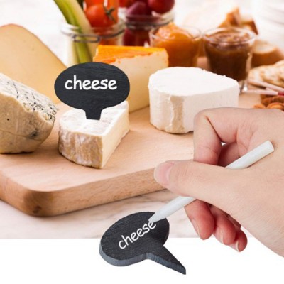 2020 New Black Slate Stone Cheese Marker